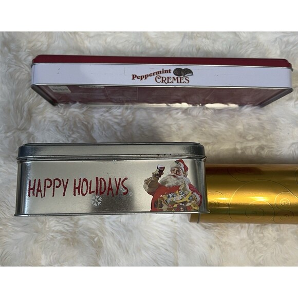 Christmas Tin Bundle Great For Collecting Or Gifts - Picture 8 of 8